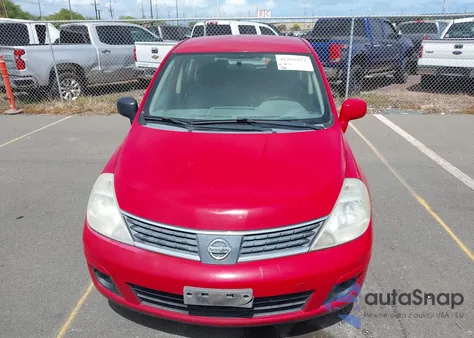2007 Nissan Versa 1.8S из США, поврежденный, VIN 3N1BC13E07L394824